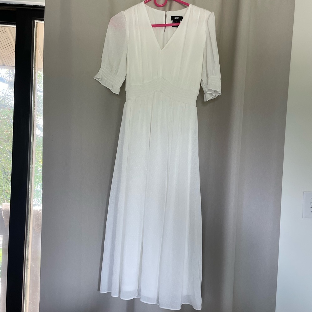 DKNY White dress